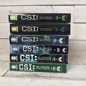 CSI Seasons 1-6 DVD Box Sets Seasons 1 Thru 6 Fast Ship